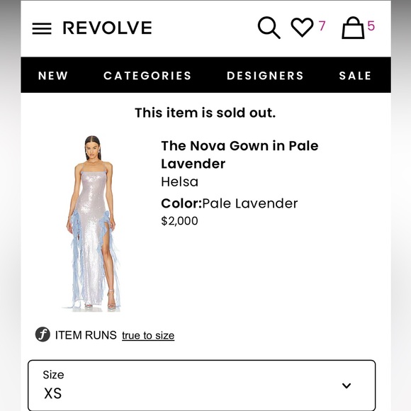 Helsa Nova Gown - Picture 10 of 15